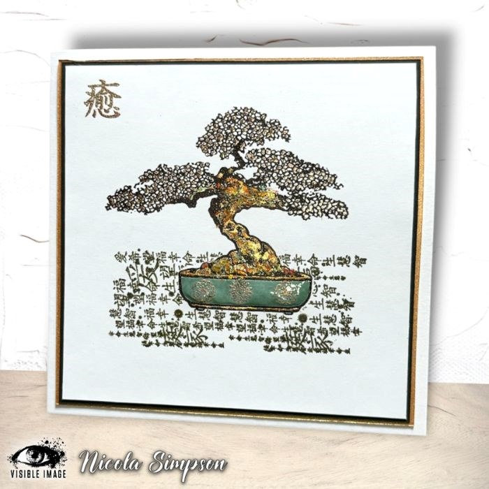 bonsai card by nicola